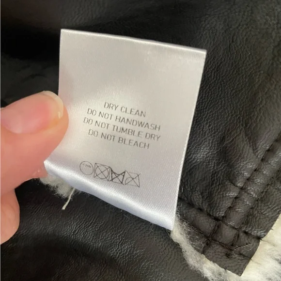 Korea by We Are Shearling Jacket Wool blend Teddy Double Sided One Size - Picture 15 of 16